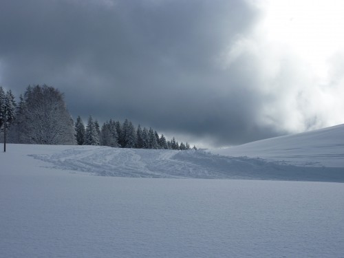 Viry,neige,hiver,jura,Lac Genin,Charix,La Pesse