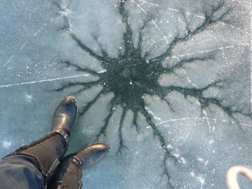 Charix, hiver, lac Genin, auberge du lac Genin, glace, patiner,